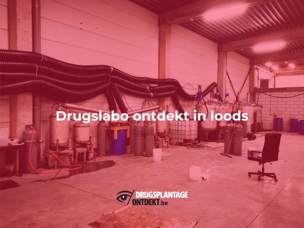 Aartselaar - Drugslabo ontdekt in loods